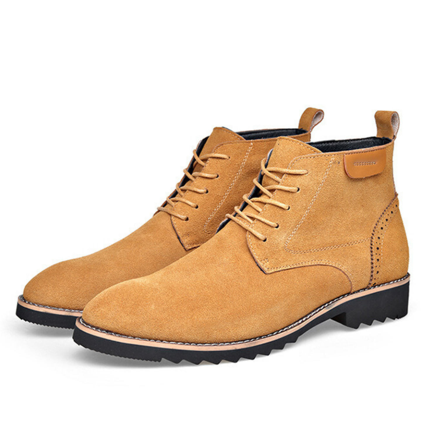 Bottine Homme Daim Camel