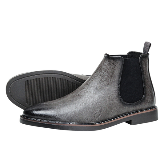 Bottine Chelsea Homme Gris