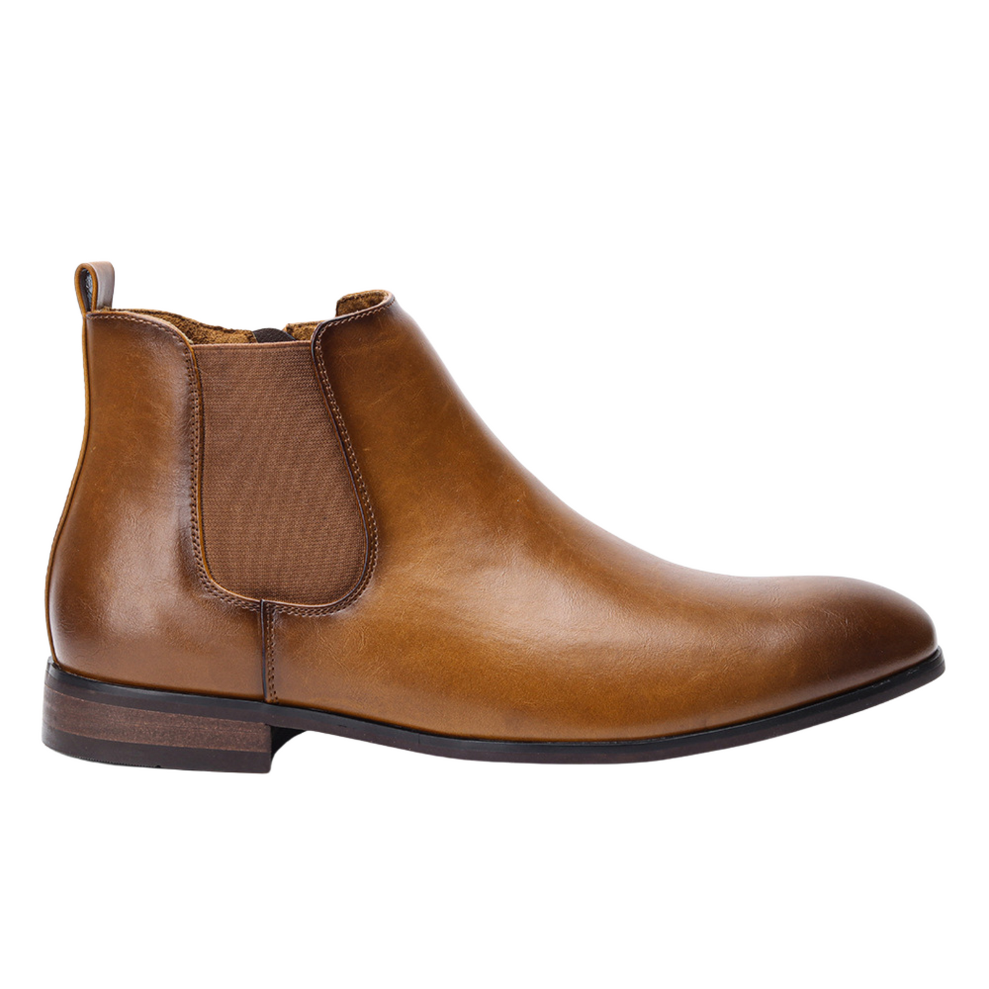 Bottine Chelsea Homme Cuir Marron