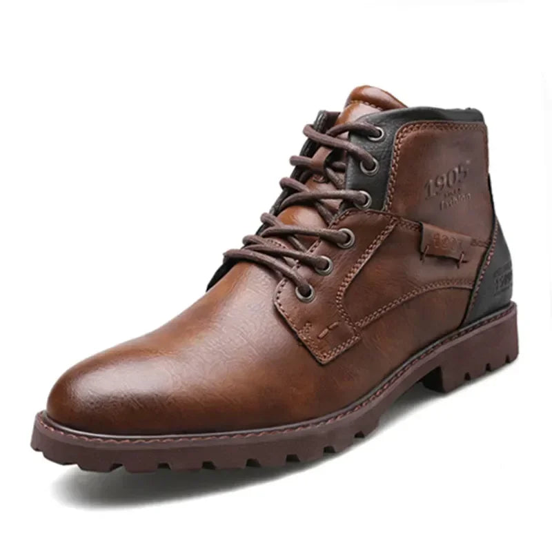 Bottine Homme Cuir Vintage